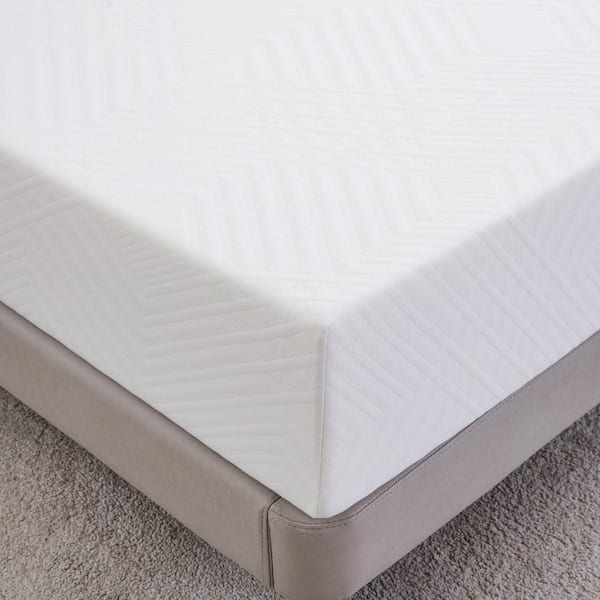 Queen Mattress in a Box 10 in. Medium Firm Mattresses Made in USA Memory Foam