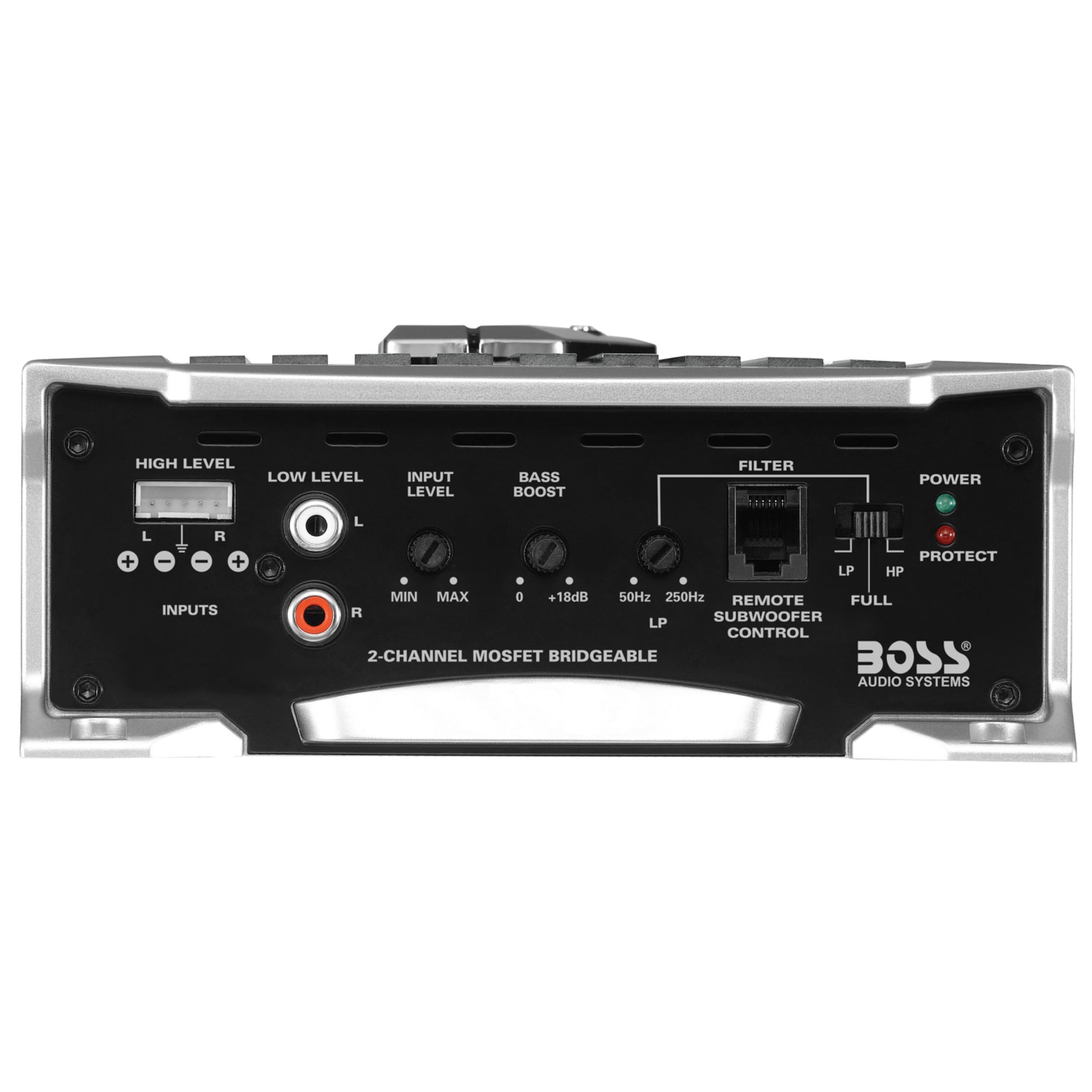 Boss Audio AR1200.2 1200 Watt 2-Channel Car Audio Amplifier Amp and Level Remote
