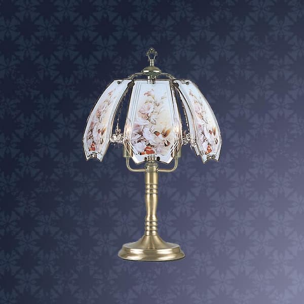 23.5 in. Multi-colored Touch Lamp - Hummingbird