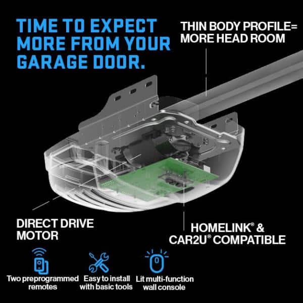 PowerLift 1/2 HP Screw Drive Garage Door Opener
