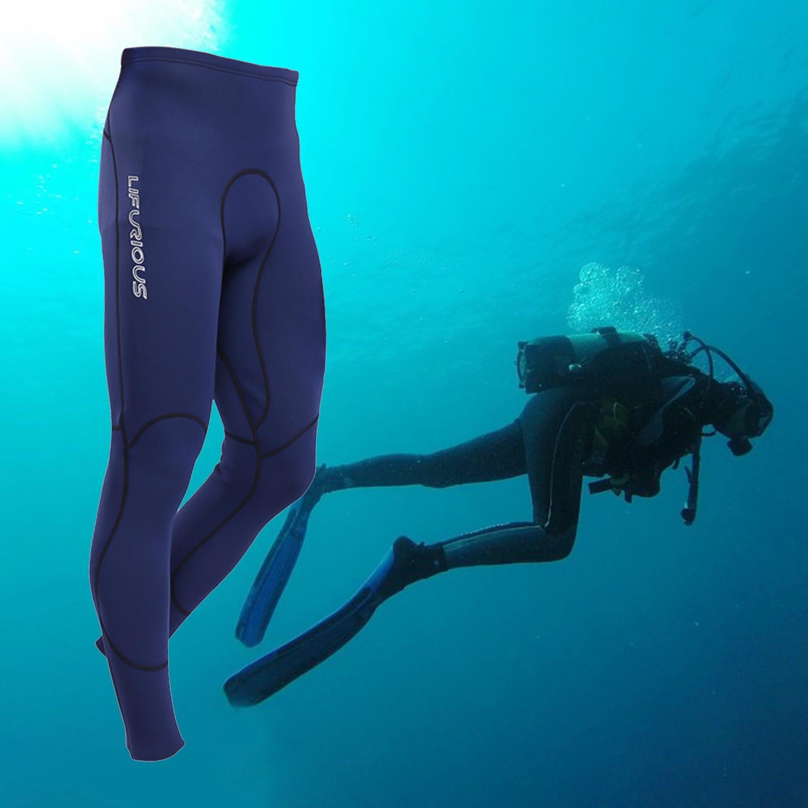 Mens Wetsuit Pants Neoprene 2mm Keep Warm Tight Trousers Leggings
