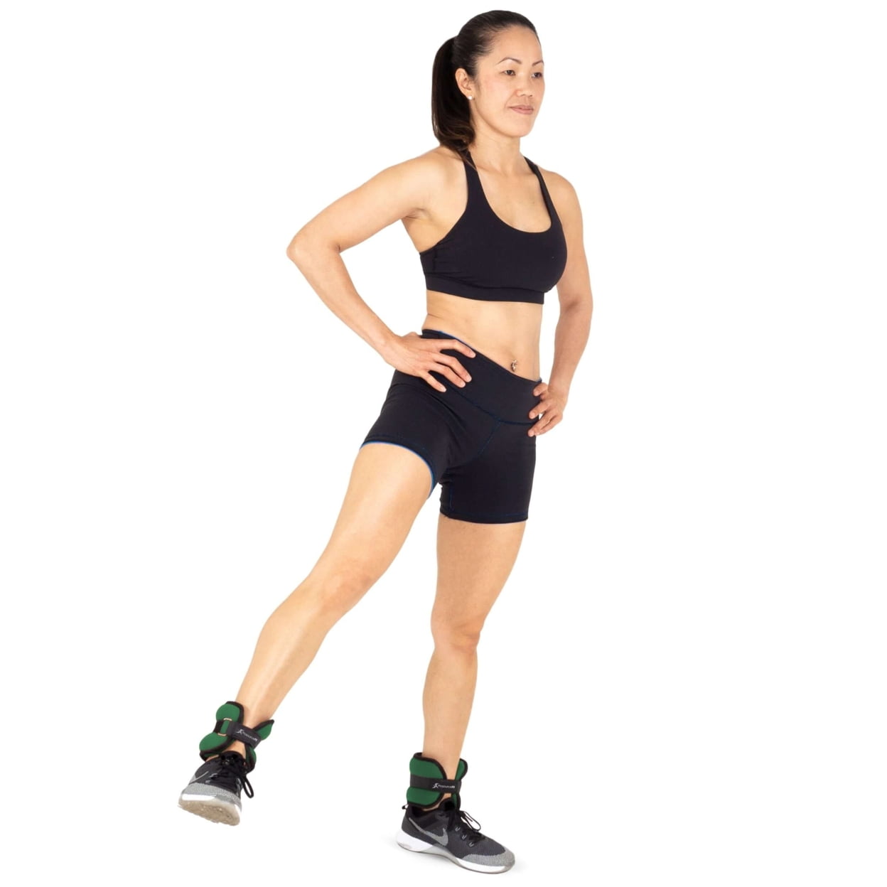 ProsourceFit Ankle Weights 3 lb, Set of 2, Blue