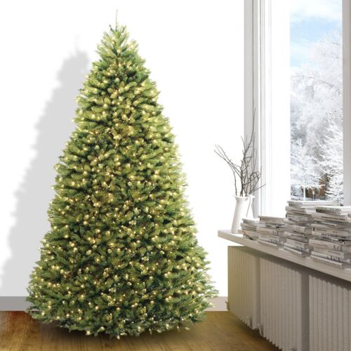 8ft Prelit Artificial Christmas Tree Holiday tree 750 LED w/ stand EASY SETUP