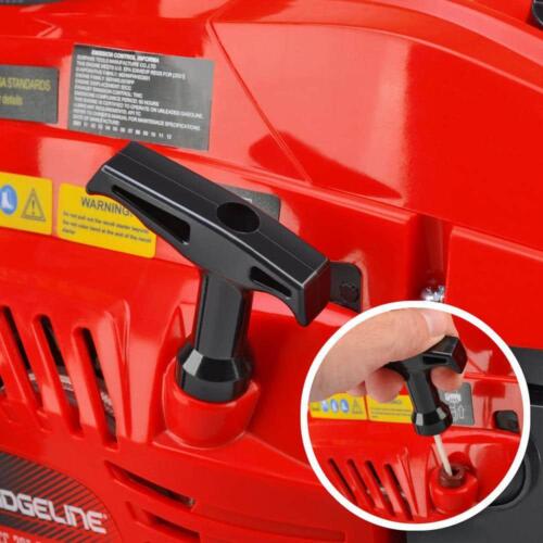 RIDGELINE Hand Chainsaw 20" 52-Cc Gas Rear Handle Automatic Chain Oiler w/ Case