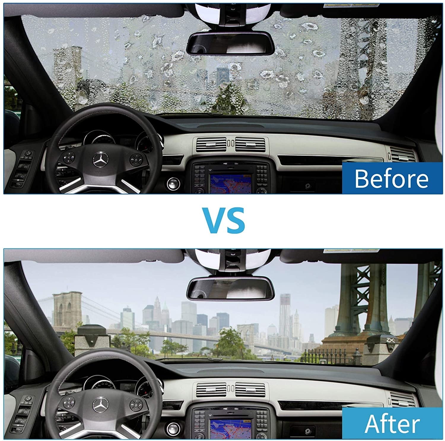 30 Pieces Car Effervescent Washer, Multifunctional Car Windshield Glass Concentrated Clean Washer Tablets, Glass Solid Wiper Cleaning Tablets for Car Kitchen Window