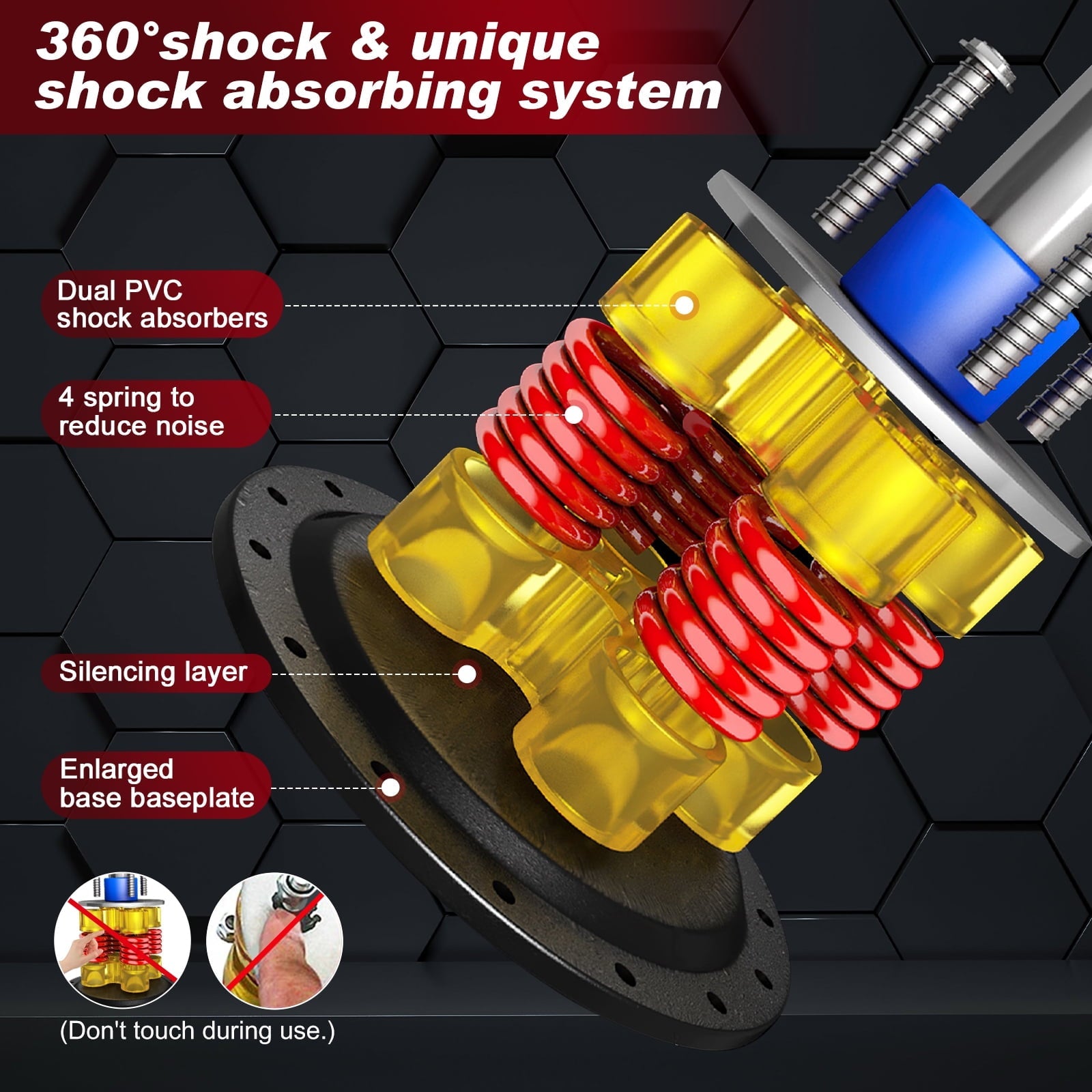 XDDIAS Freestanding Punching Bag 67in-182lbs with with Stand for Adult Youth Kids - Freestanding Boxing Bag for Home Gym Office,Black