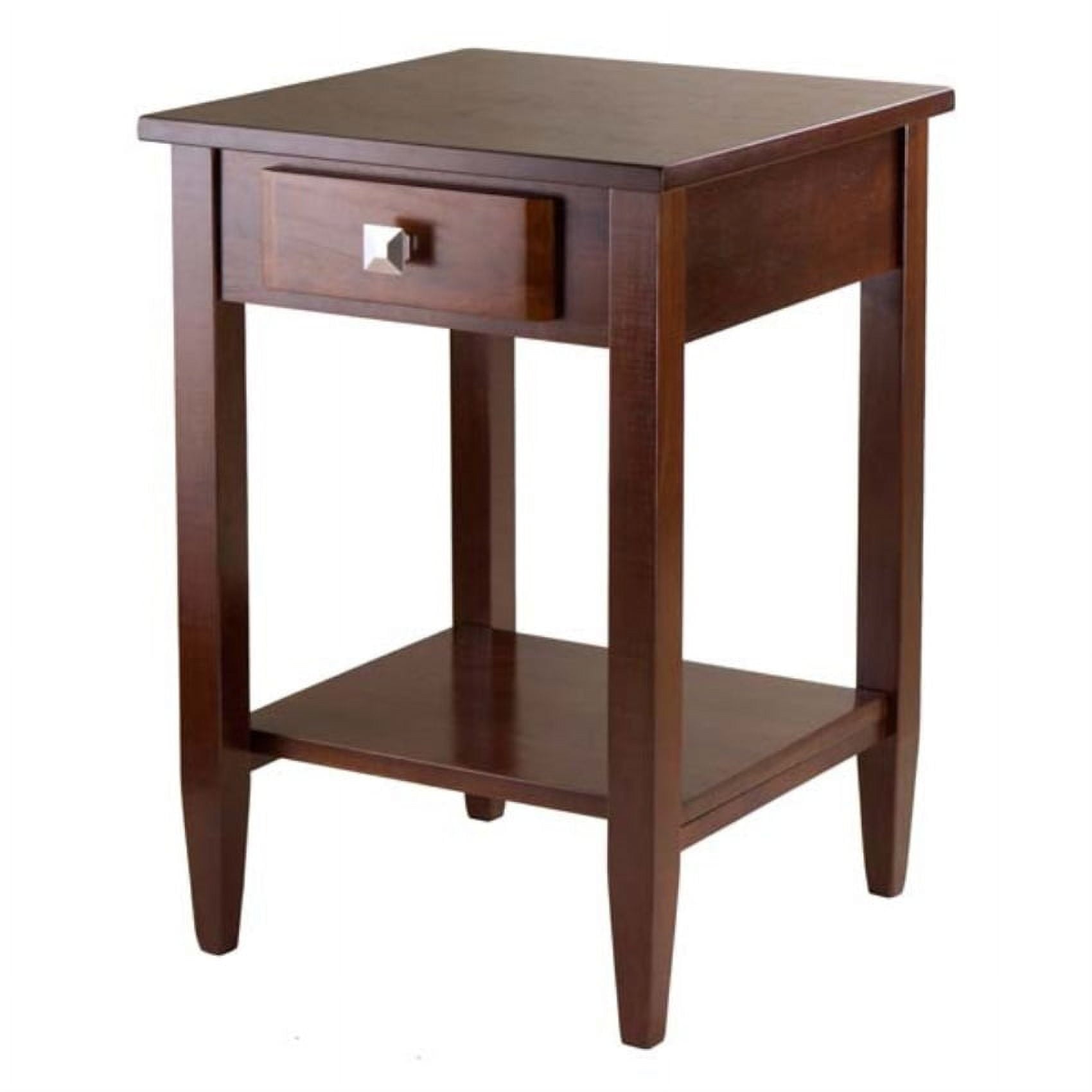 Winsome Wood Richmond Accent End Table, Walnut Finish