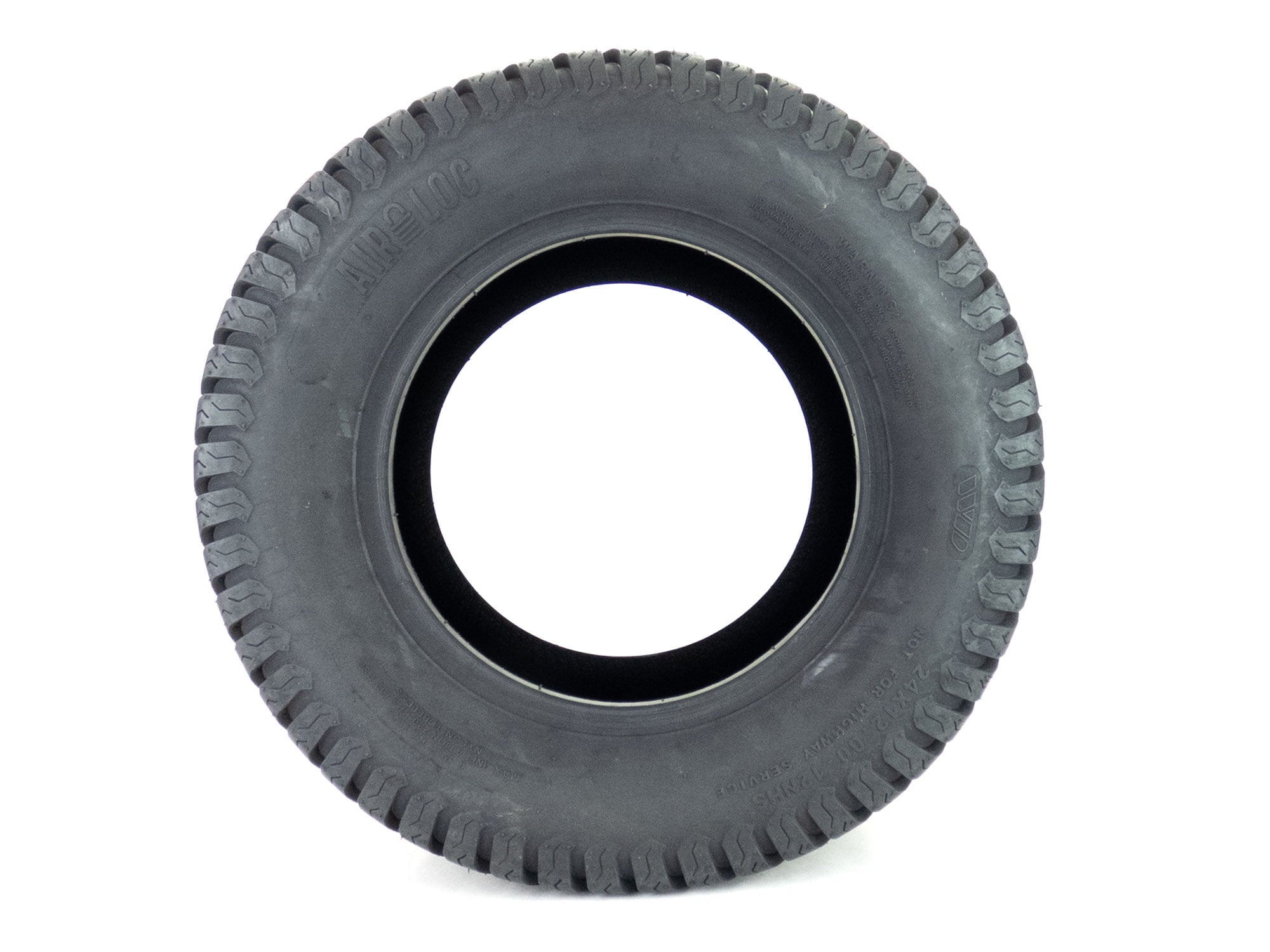 (1) 24x12.00-12 6-Ply Tubeless Turf Tire