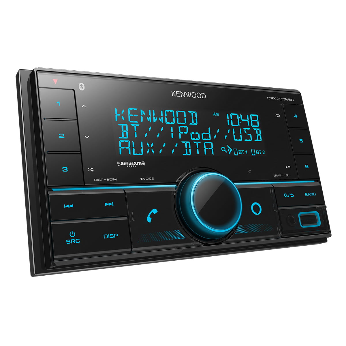 Kenwood DPX305MBT Digital Media Receiver with Bluetooth &  Voice Control Built-In