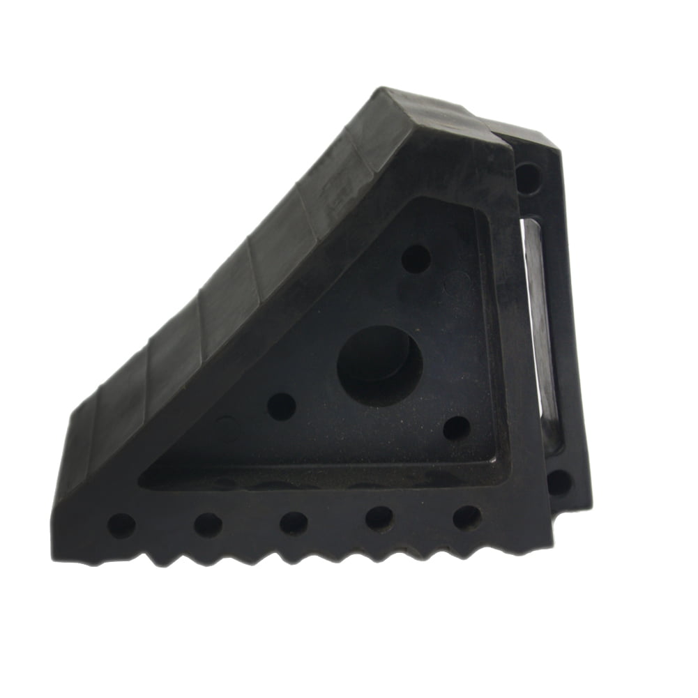 Hyper Tough Heavy Duty Solid Rubber Wheel Chock