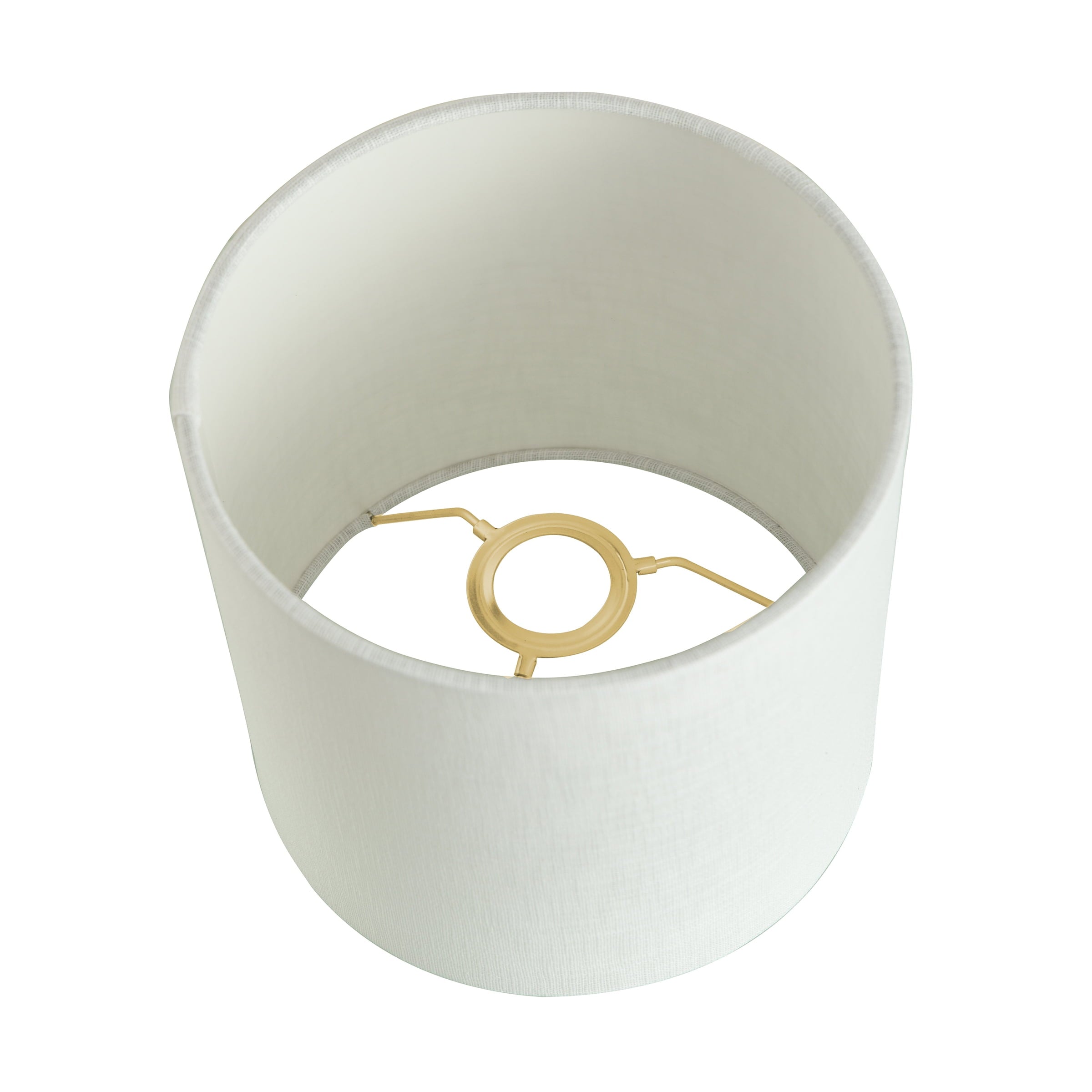 Mainstays Terrazzo Table Lamp with White Drum Shade, 16.75