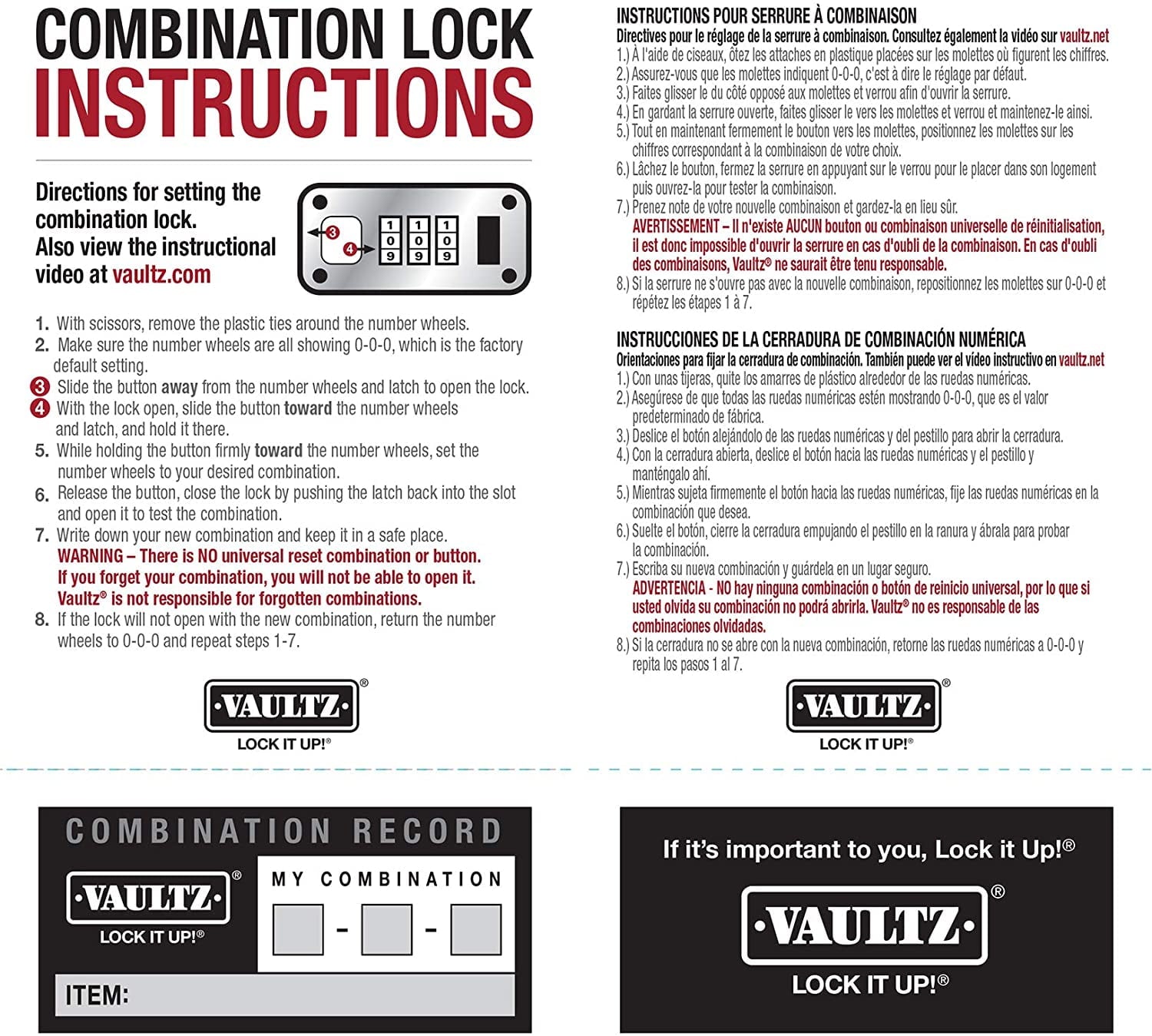 Vaultz, Mobile Chest, Letter/Legal, Tactical