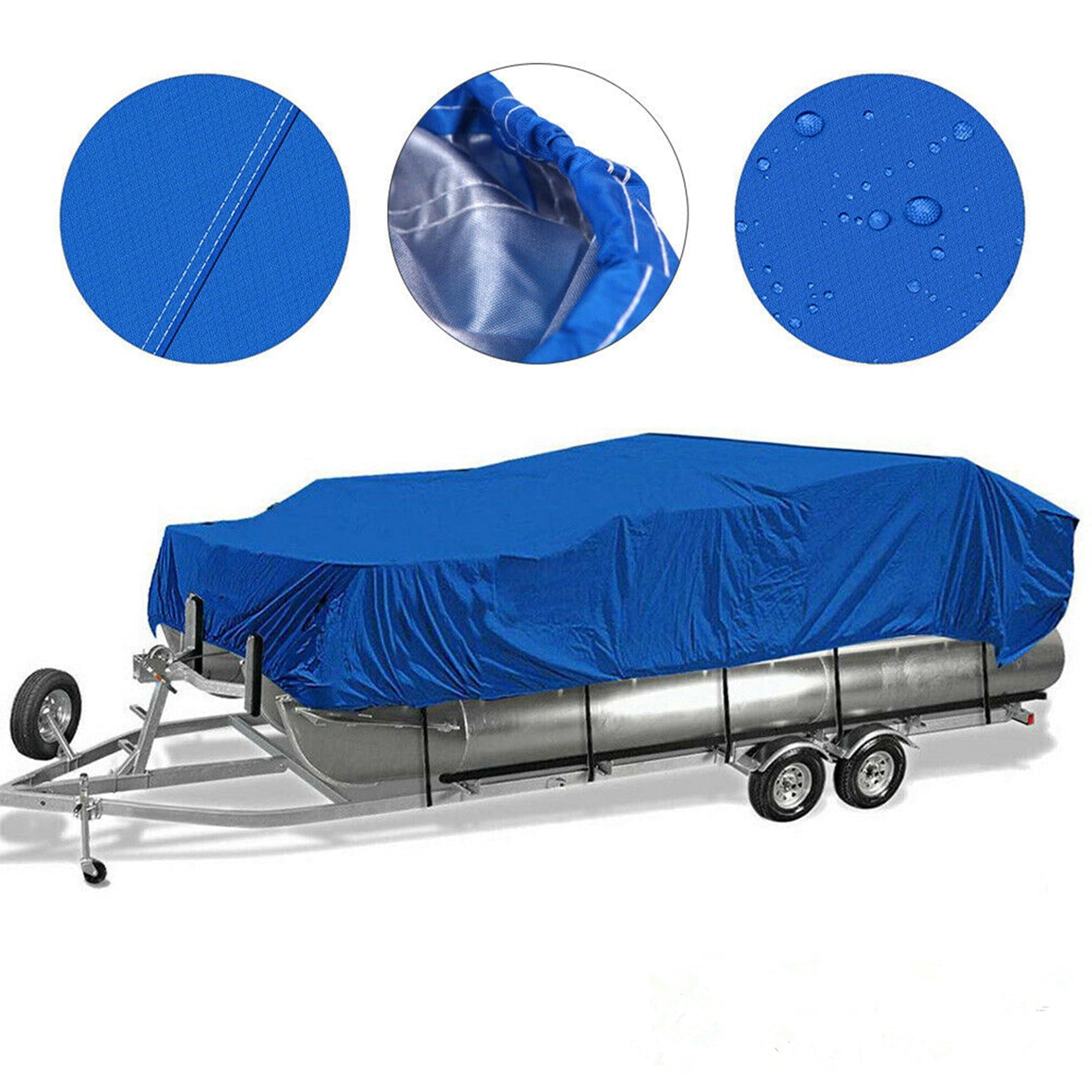 Genrics 17 18 19 20 Ft Boat Cover Pontoon Heavy Duty Rain Snow Dust Resistant Protection