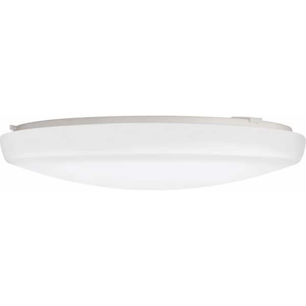 Low Profile Round 20 in. White LED Flush Mount Light Fixture