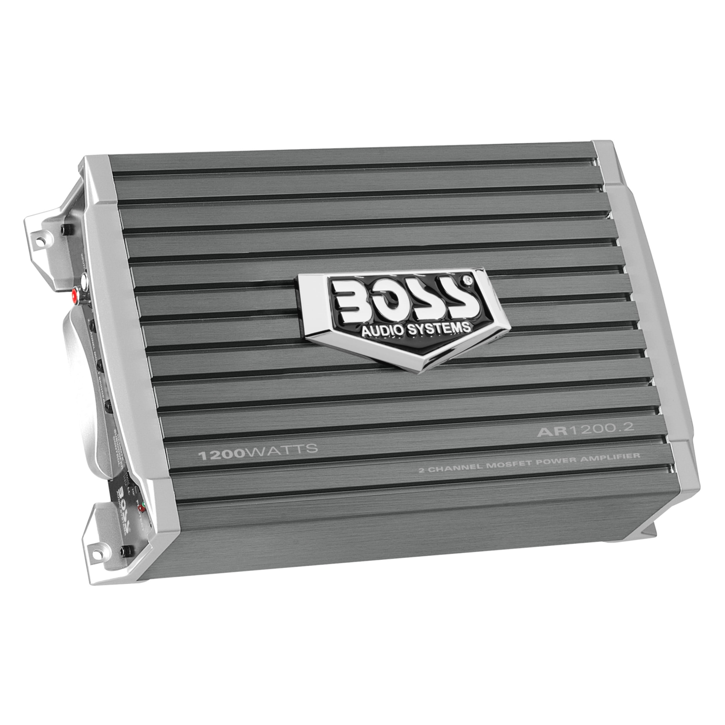 Boss Audio AR1200.2 1200 Watt 2-Channel Car Audio Amplifier Amp and Level Remote