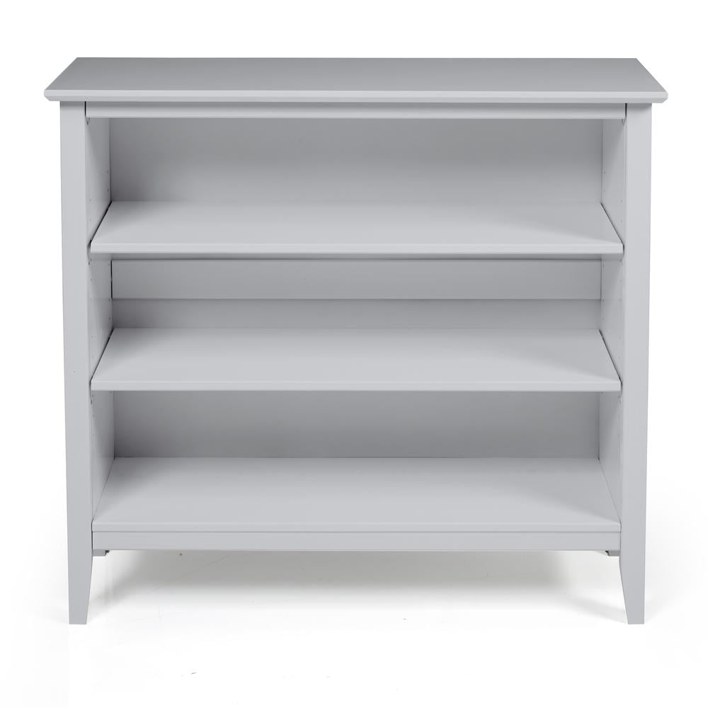 Alaterre Simplicity Kids Under Window Bookcase, Dove Gray