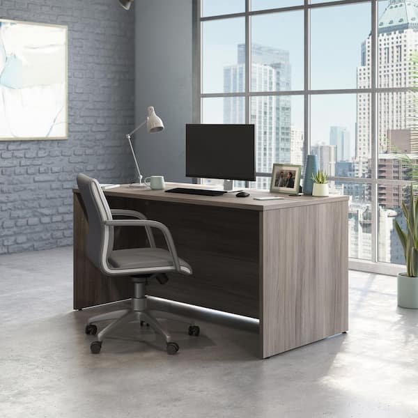 Affirm 59.055 in. Hudson Elm Computer Desk with Melamine Top