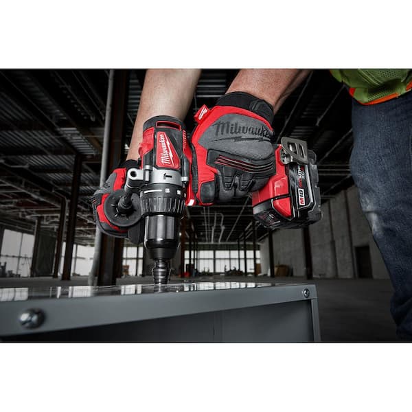 M18 18V Lithium-Ion Brushless Cordless Hammer Drill/Impact Combo Kit (2-Tool) with 2 Batteries, Charger and Bag