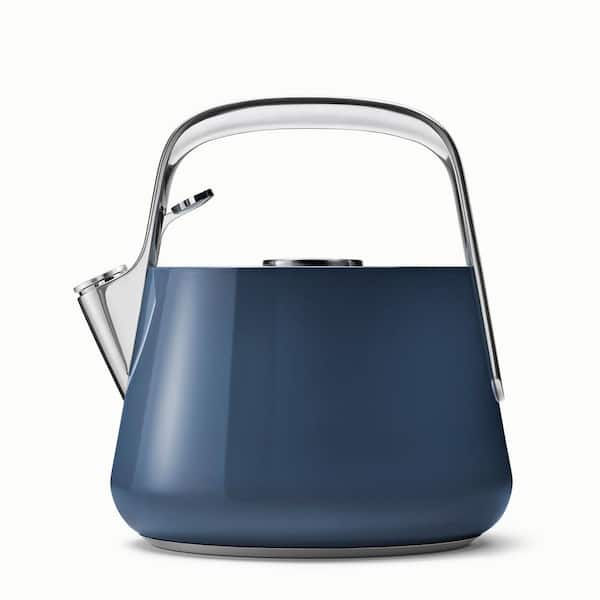 Stovetop Whistling Tea Kettle in Navy
