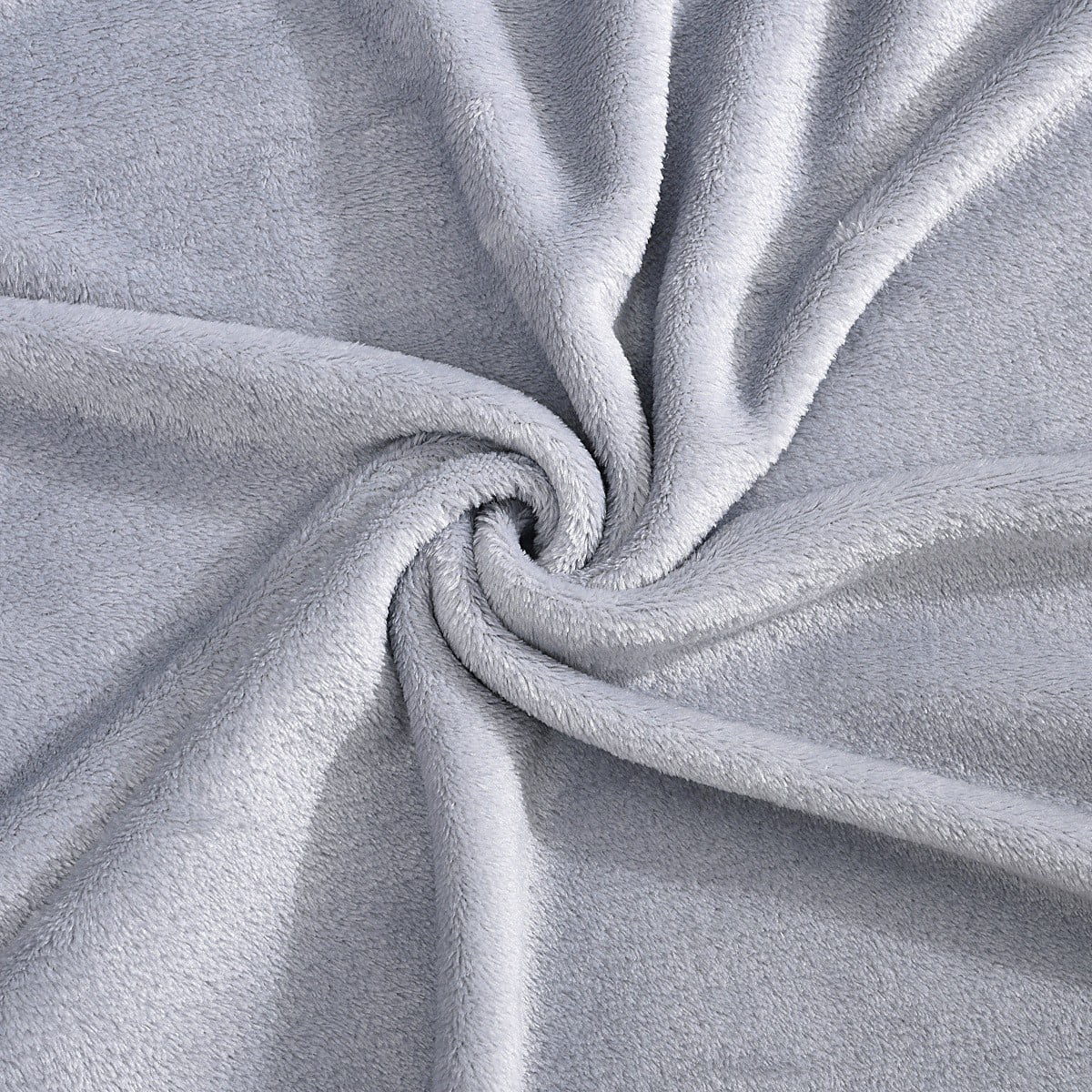 Dvkptbk Fleece Blanket Plush Throw Fuzzy Lightweight, Super Soft Microfiber Flannel Blankets for Couch, Bed, Sofa Ultra Luxurious Warm and Cozy for All Seasons Gray S