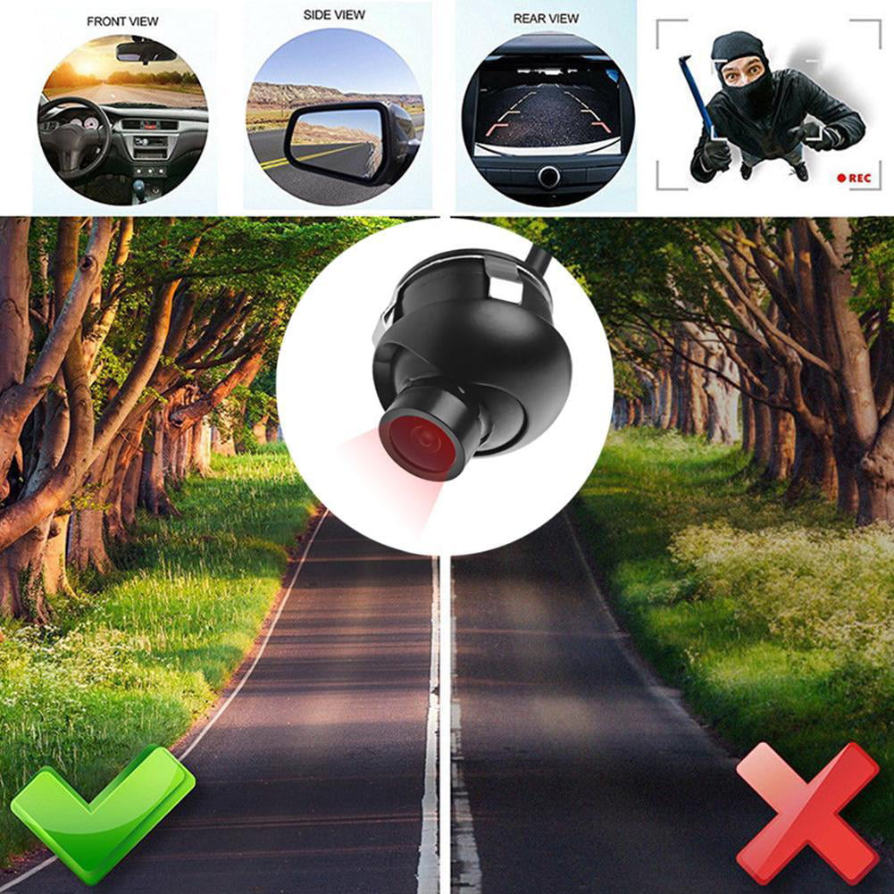 360° Car Rear Front Side View Backup Reversing Camera Waterproof Night Vision
