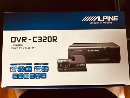 Alpine DVR-C320R WiFi & GPS Stealth Dash Camera Front & Rear 1080p HD Dash Cam