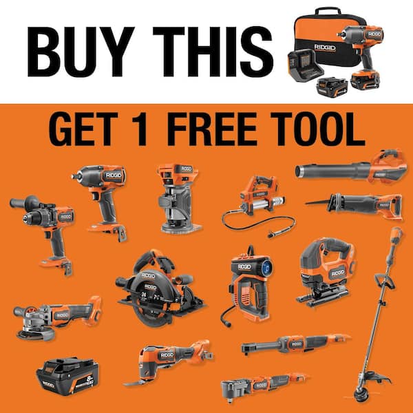 18V Brushless Cordless 4-Mode 1/2 in. High-Torque Impact Wrench Kit with (2) 4.0 Ah Lithium-Ion Batteries and Charger