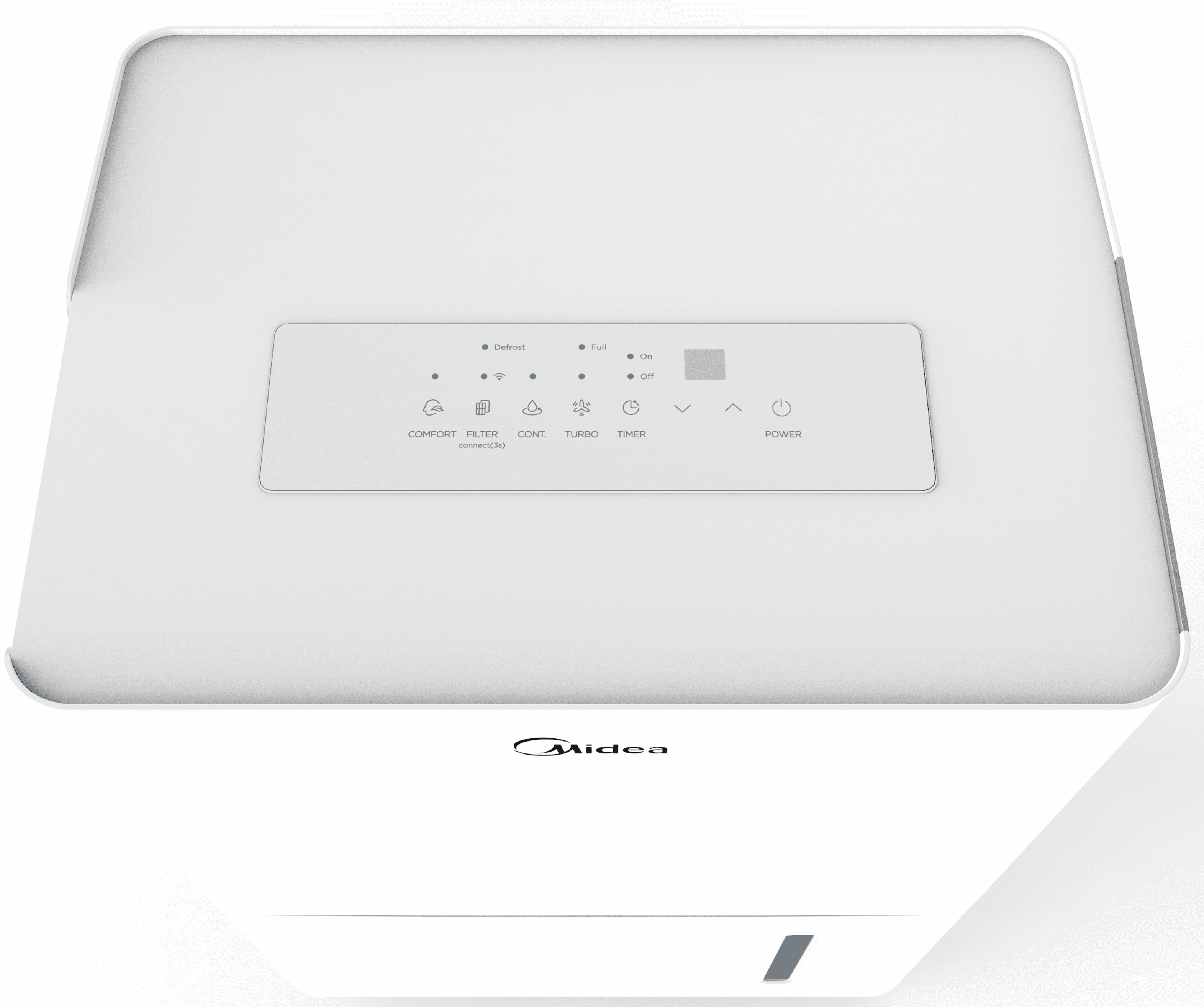 Midea 35-Pint Smart Dehumidifier - Very Damp Rooms, Energy Star, White, MAD35S1WWT