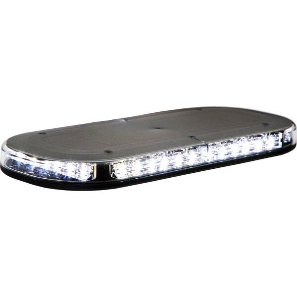 Class 1 Low Profile Oval LED Mini Light Bar - Amber/Clear