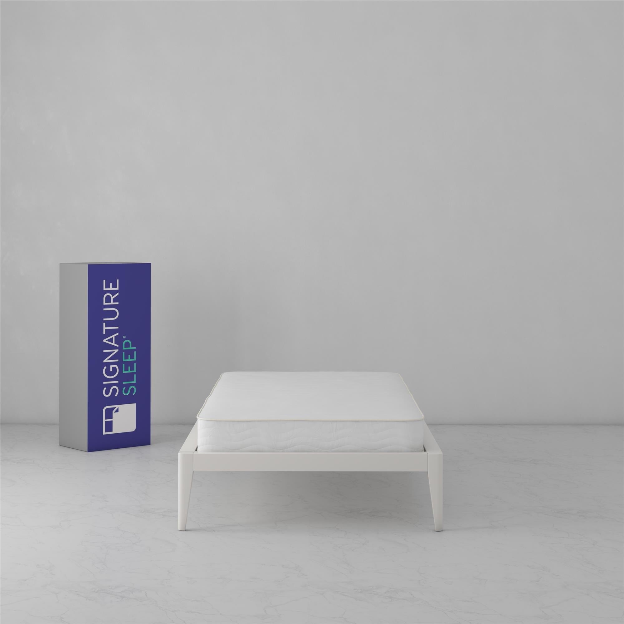 Sleep Tranquil 8'' 2-Sided Pocket Spring Mattress, Twin