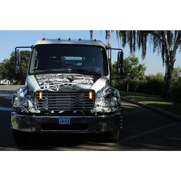 2.1 in. x 6.1 in. Amber Strobe Light