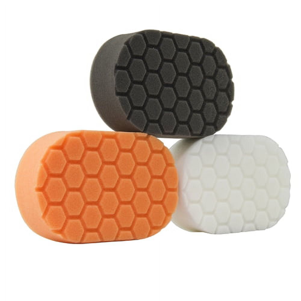 Chemical Guys BUFX_204 Hex-logic Hand Applicator Pad Kit