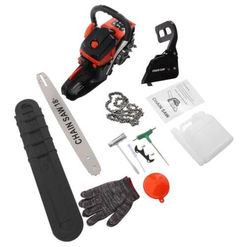 Yiyibyus Gas Chainsaw 18" 58 cc 2-Stroke Rear Handle Chainsaw Power Equipment
