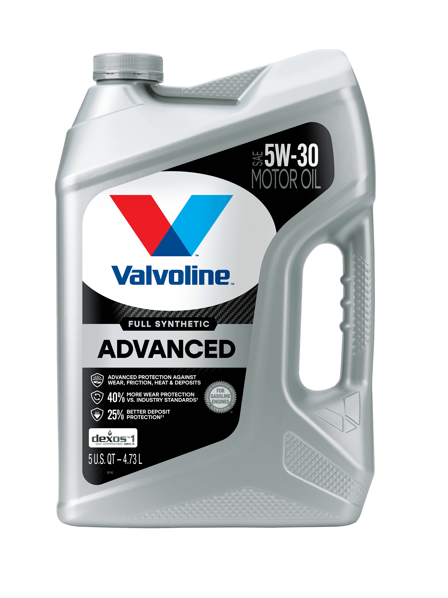 Valvoline Advanced Full Synthetic SAE 5W-30 Motor Oil 5 QT (Packaging May Vary)