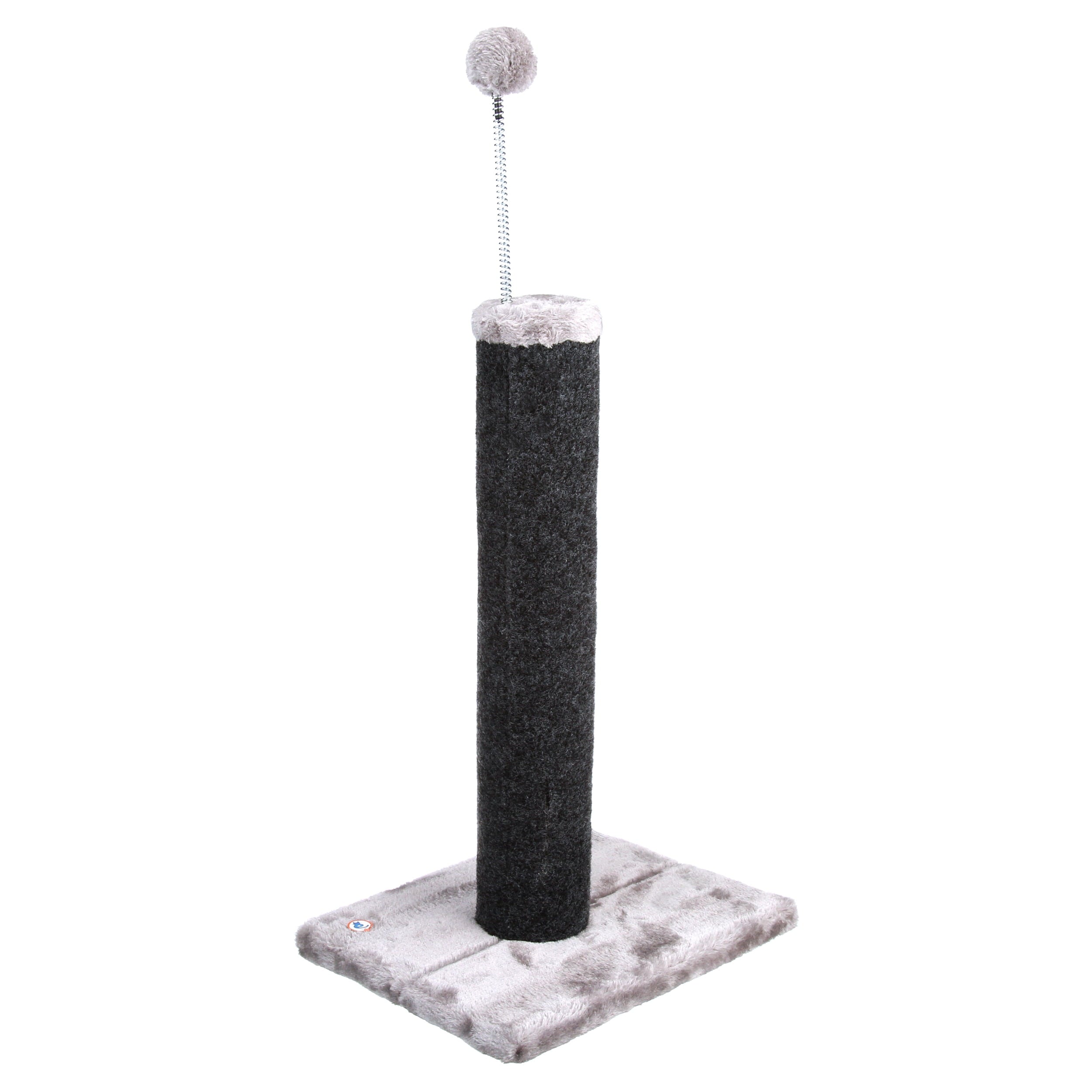 Cat Craft Carpet Scratching Post, Gray