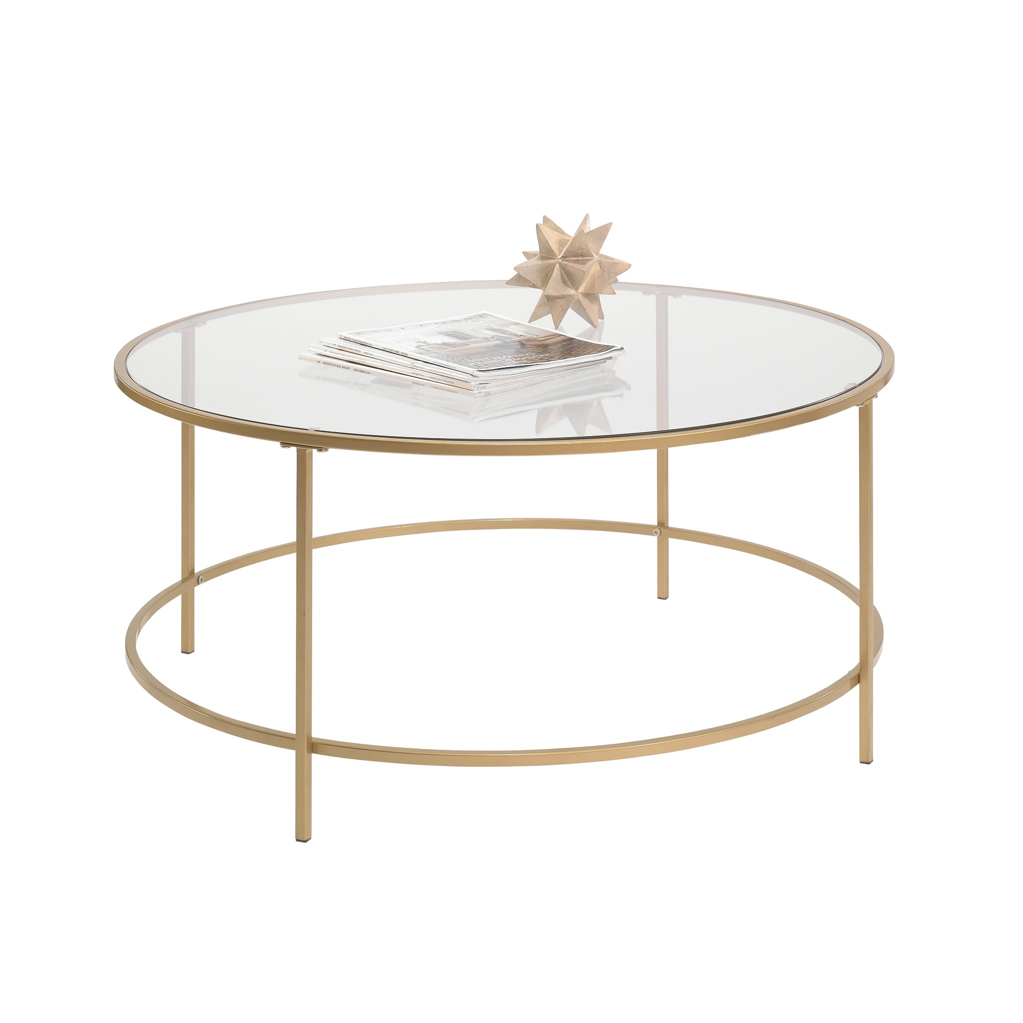 Better Homes & Gardens Nola Coffee Table, Gold Finish