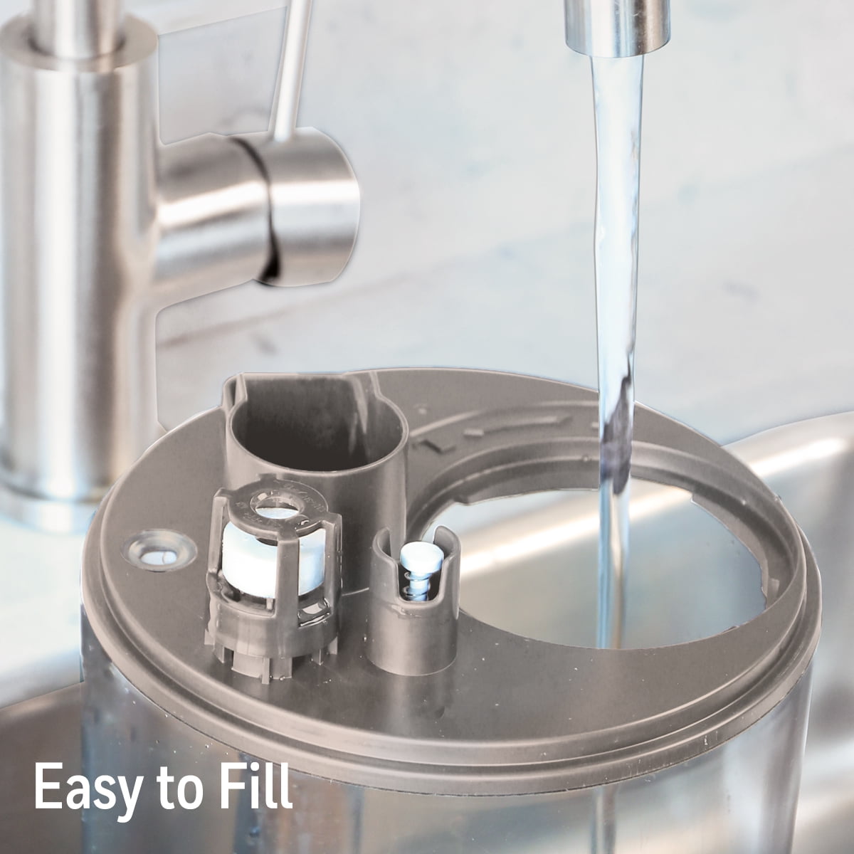 Honeywell Ultra Quiet Cool Mist Humidifier, 400 sq ft, White, HUL233W