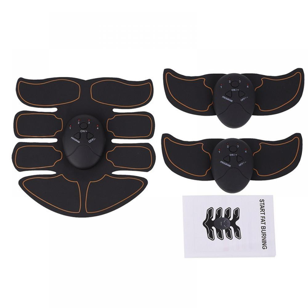 Abs Stimulator Ab Stimulator Recharge Muscle Toner Trainer Ultimate Abs Stimulator for Men Women Abdominal Work Out Ads Power Fitness Abs Muscle Training Gear ABS Workout Equipment Portable