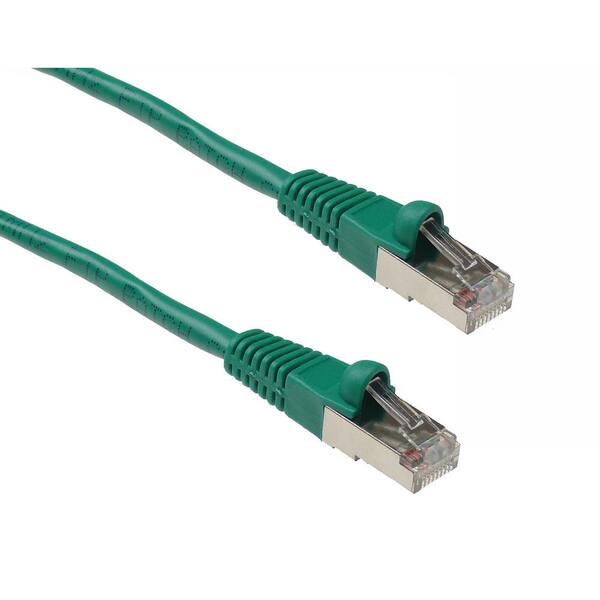 100 ft. Cat6 Snagless Shielded (STP) Network Patch Cable, Green