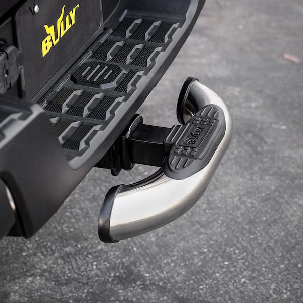 18 in. Stainless Steel Hitch Mount Step for 2 in. Receivers