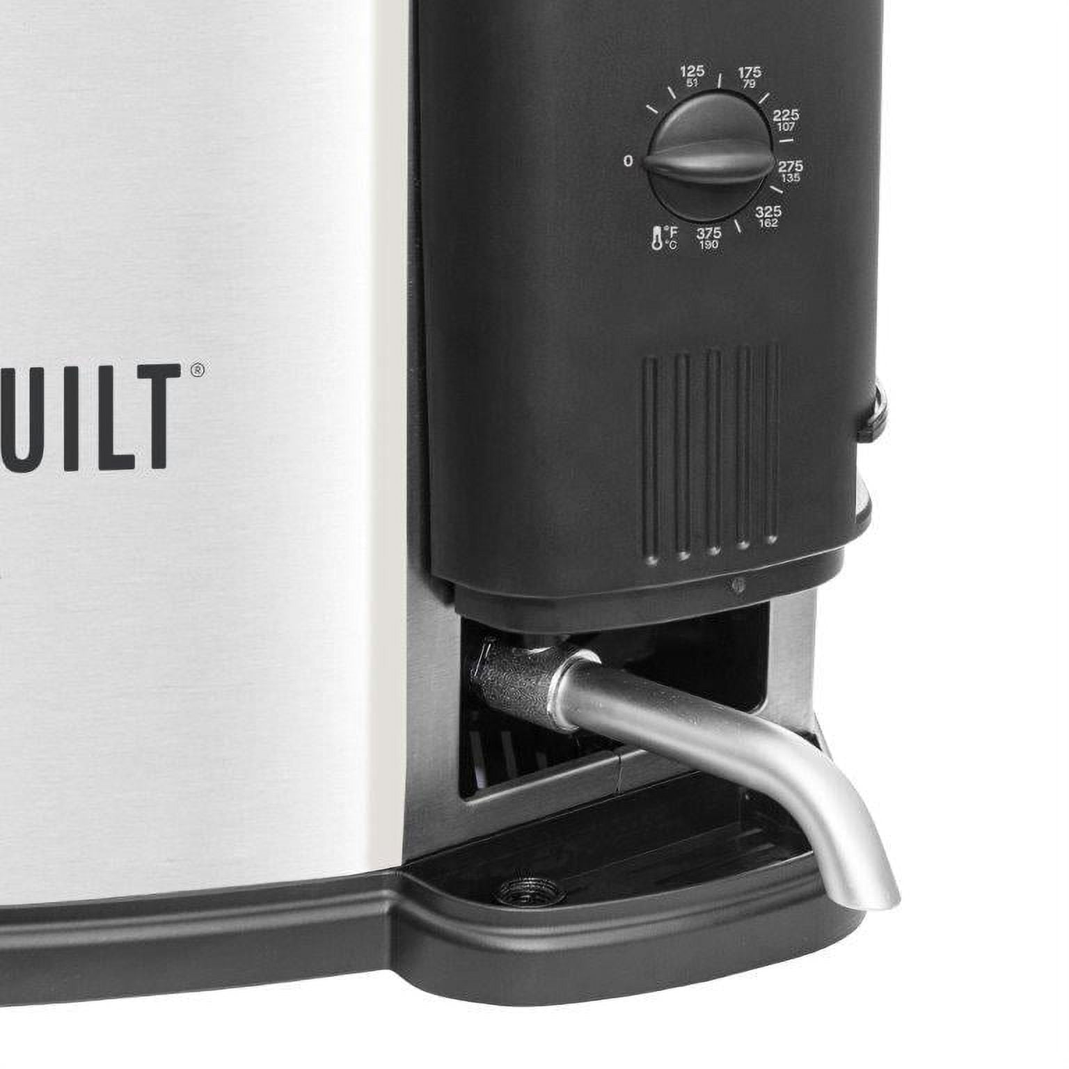 Masterbuilt 10 Liter XL Electric Fryer, Boiler, Steamer in Silver