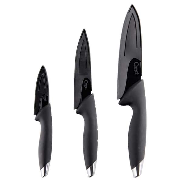 Elite Chef Black Ceramic 6-Piece Cookware Knife Set