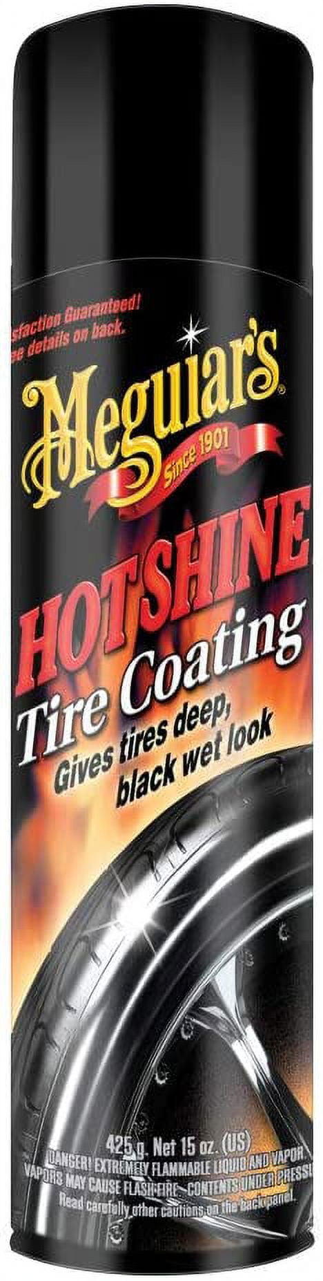 Meguiar's G13815 Hot Shine High Gloss Tire Coating - 15 oz. 2 Pack