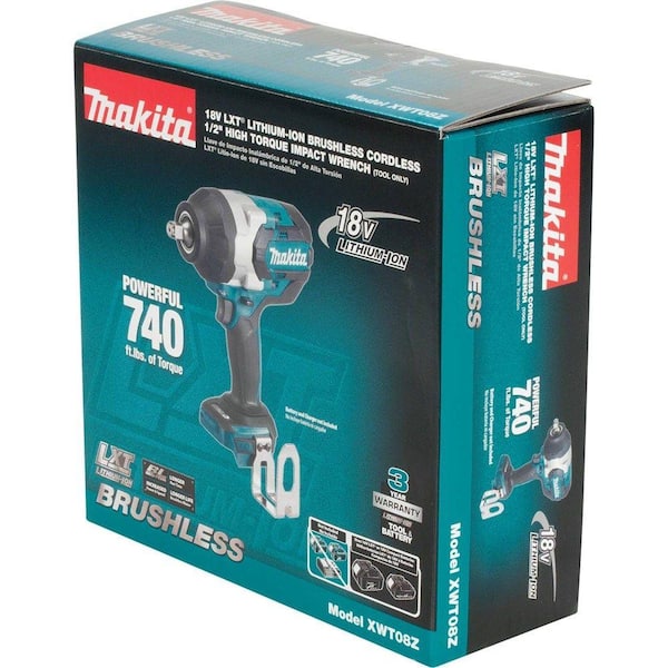 18V LXT Lithium-Ion Brushless Cordless High Torque 1/2 in. 3-Speed Drive Impact Wrench (Tool-Only)