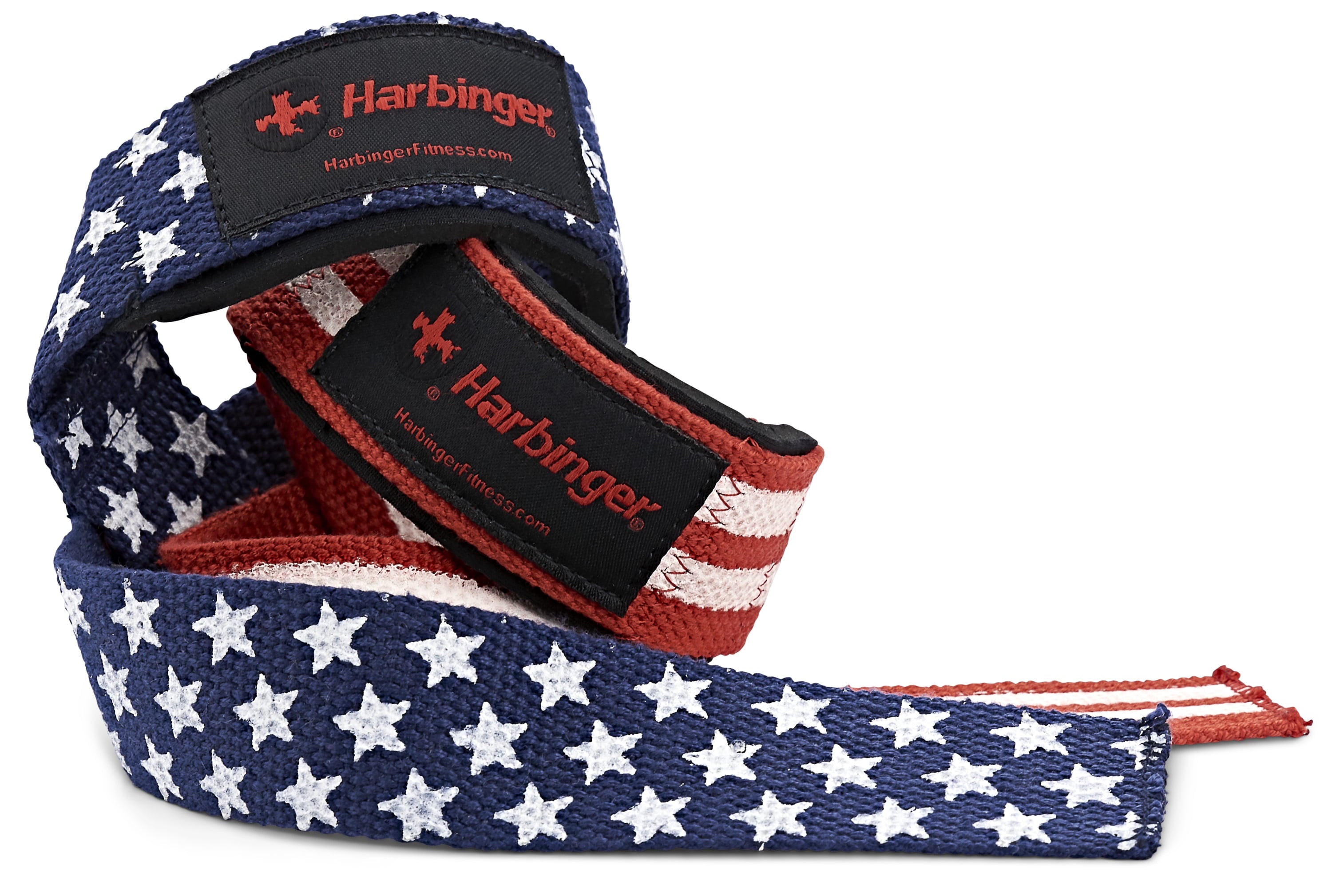 Harbinger Padded Cotton Lifting Straps Unisex Flag 21.5