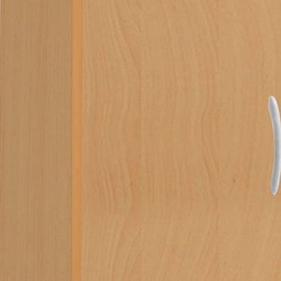 Hodedah Kitchen Cabinet with 1-Drawer, plus Space for Microwave in Cherry