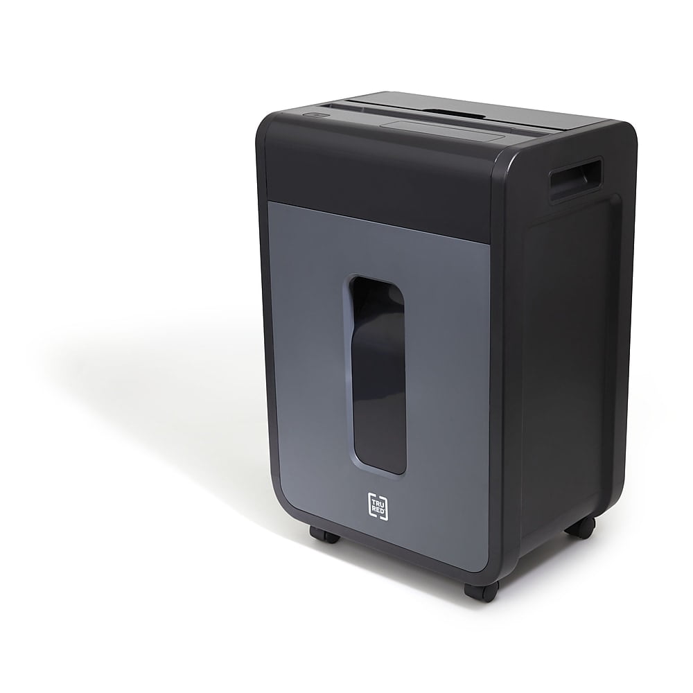 Tru Red TR-NMC100AFA Micro-Cut Autofeed Commercial Shredder - 100 per Sheet