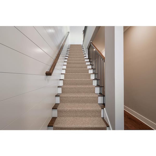 Urban Artifact II - Adobe - Brown 60.9 oz. Nylon Texture Installed Carpet