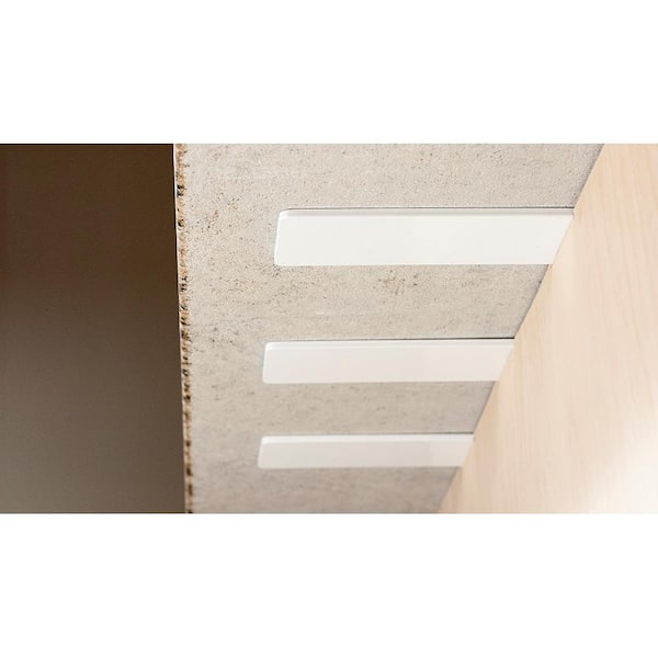 Liberty 8 in. White Hidden Countertop Brace