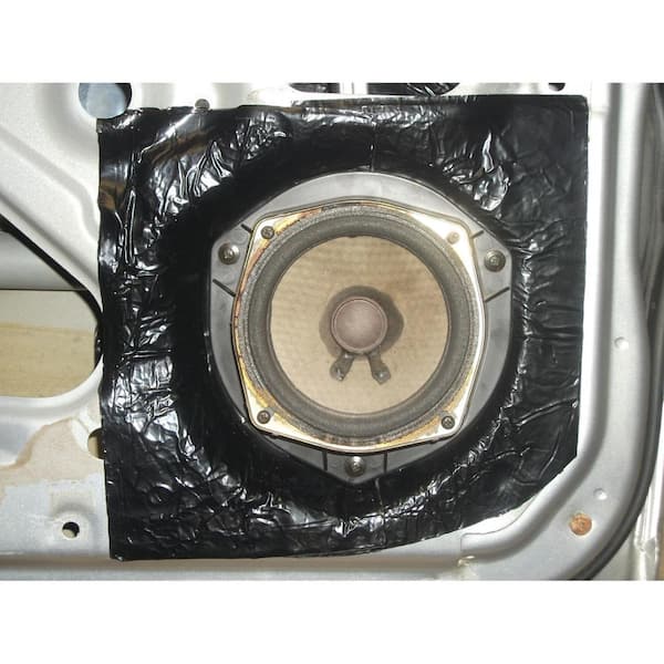 Speaker Sound-Deadening Kit with 1.4 sq. ft. Black Stealth Foil